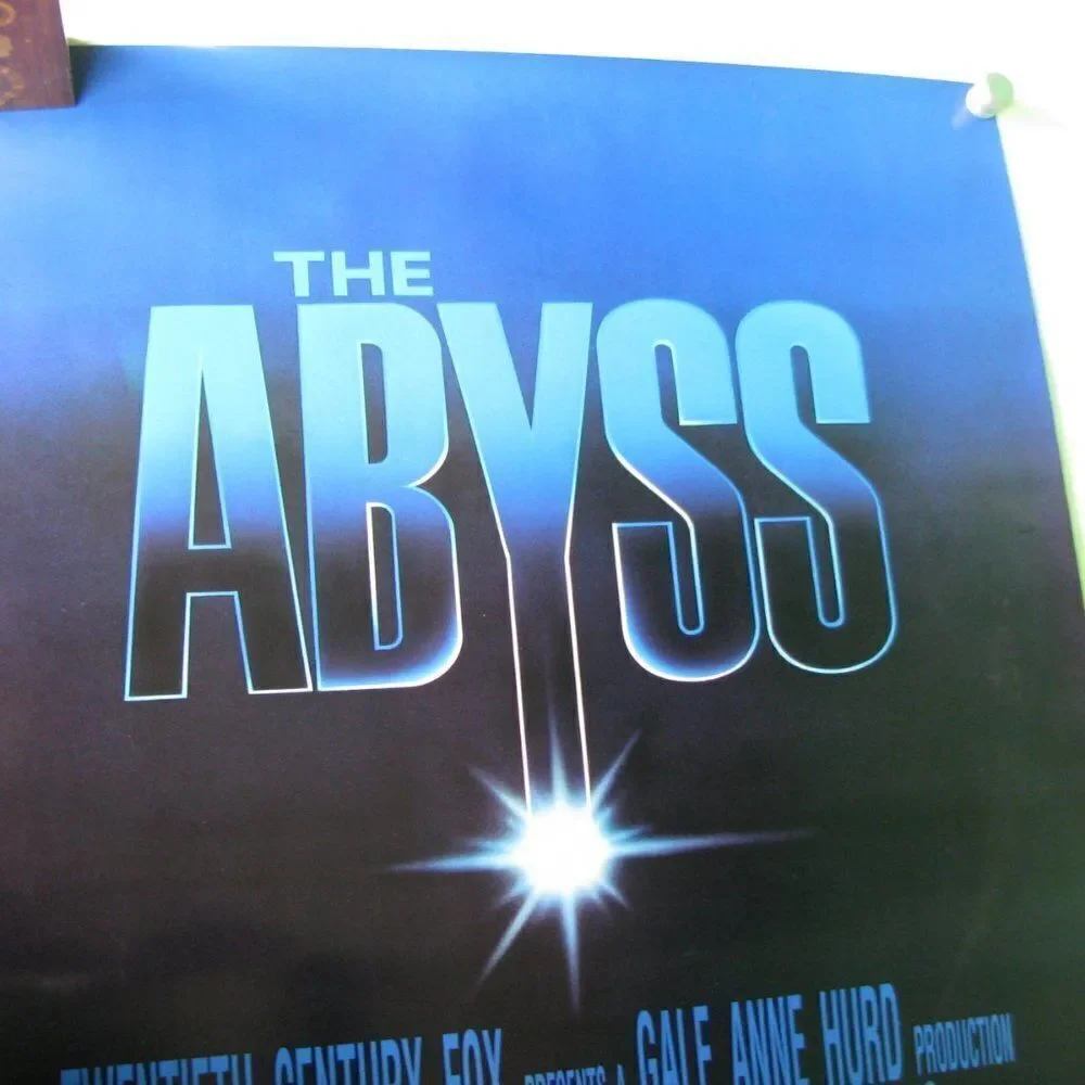 Vintage The Abyss Movie Poster